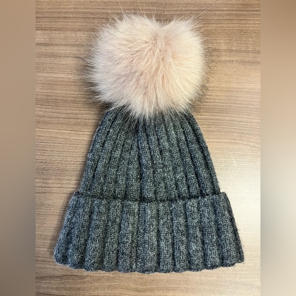 Anthropologie Pom Pom Beanie - Picture 2 of 4